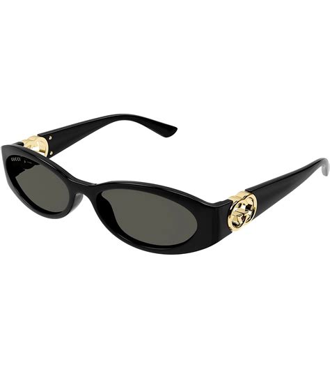 hailey gucci sunglasses|Gucci oval sunglasses.